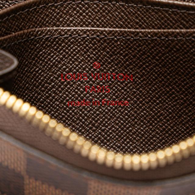 ルイ ヴィトン ダミエ ジッピーコインパース コインケース N63070 ブラウン PVC レザー レディース LOUIS VUITTON 【中古】_6