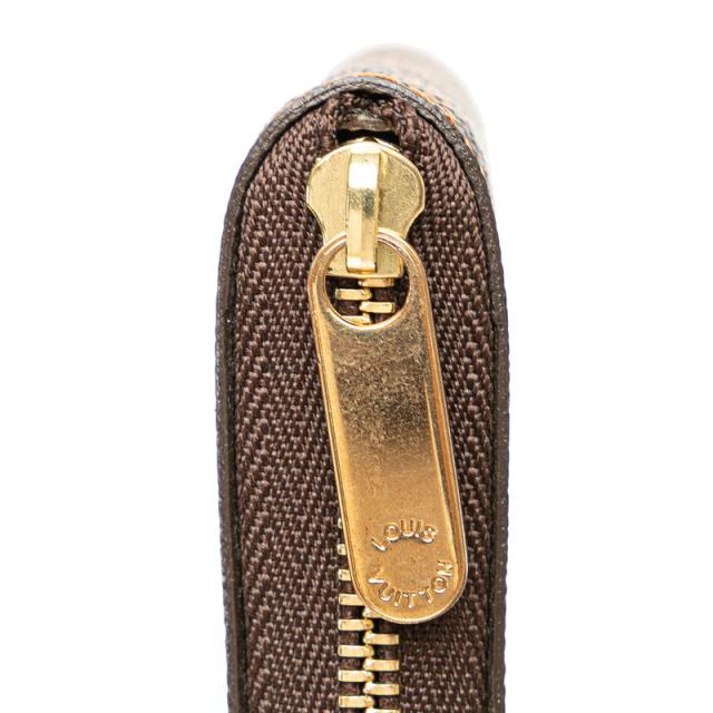 ルイ ヴィトン ダミエ ジッピーコインパース コインケース N63070 ブラウン PVC レザー レディース LOUIS VUITTON 【中古】_4