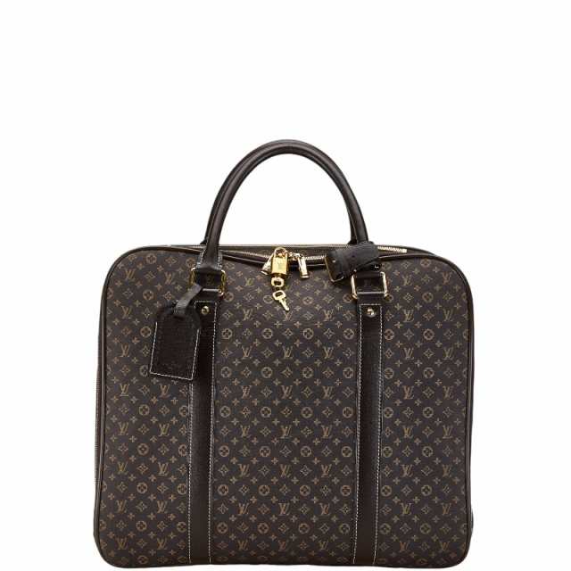 ルイ ヴィトン モノグラム イディール エポペ キャリーバッグ 旅行バッグ M23206 ブラウン キャンバス レザー LOUIS VUITTON 【中古】