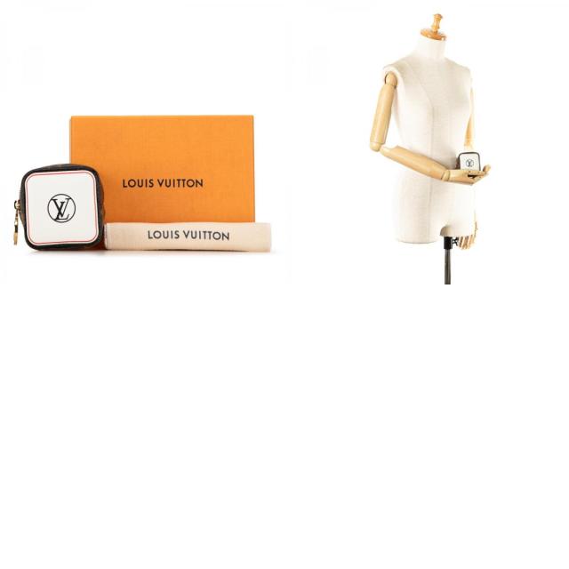 ルイ ヴィトン モノグラム ポルトモネキューブ ポーチ M80231 ブラウン マルチカラー PVC レザー レディース LOUIS VUITTON 【中古】_9