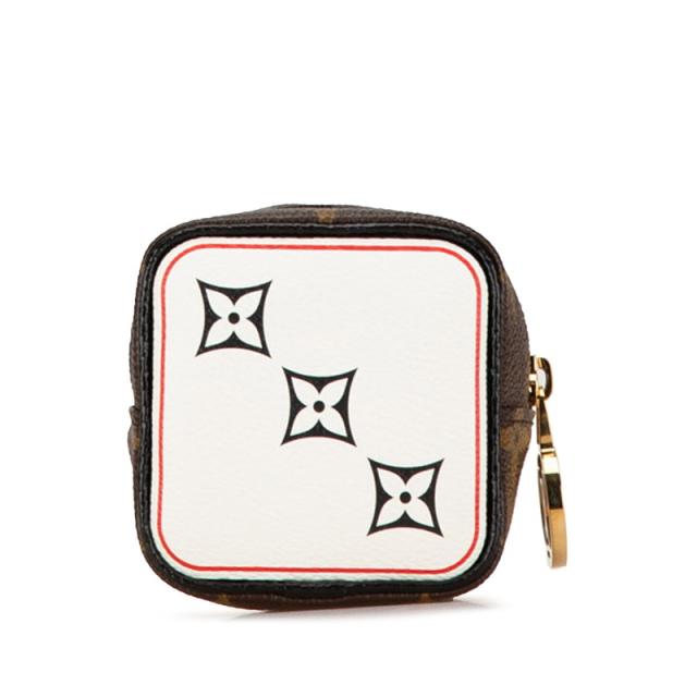 ルイ ヴィトン モノグラム ポルトモネキューブ ポーチ M80231 ブラウン マルチカラー PVC レザー レディース LOUIS VUITTON 【中古】_2