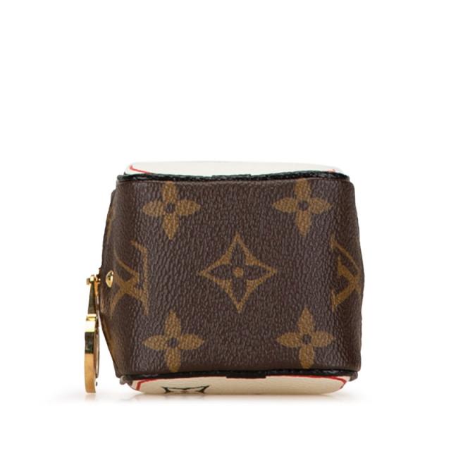 ルイ ヴィトン モノグラム ポルトモネキューブ ポーチ M80231 ブラウン マルチカラー PVC レザー レディース LOUIS VUITTON 【中古】_3