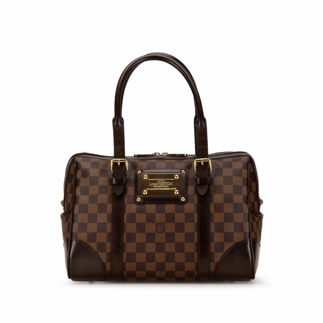 ルイ ヴィトン ダミエ バークレー ハンドバッグ N52000 ブラウン PVC レザー レディース LOUIS VUITTON 【中古】