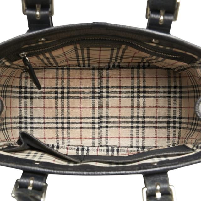 値下げしました！Burberry ハンドバッグ ベージュ/ブラック バーバリー BURBERRY バッグ ハンドバッグ トートバッグ 2WAY