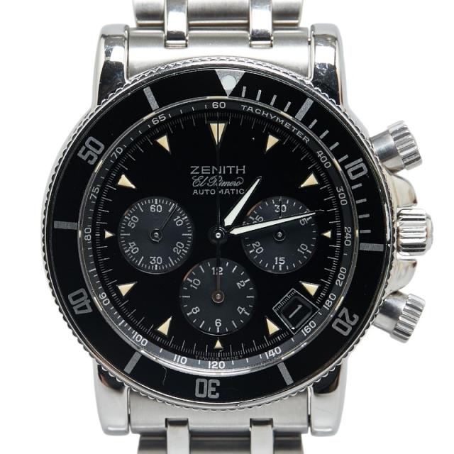 ゼニス RAINBOW CHRONOGRAPH レインボー クロノグラフ スポーツ 腕時計 02.0471.400 ステンレススチール メンズ ZENITH 【中古】の通販は