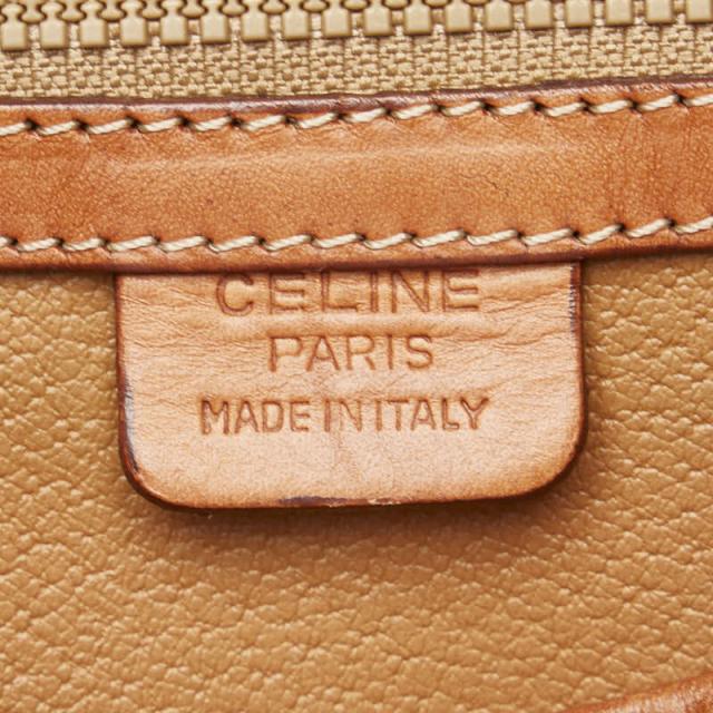 セリーヌ マカダム ハンドバッグ ショルダーバッグ 2WAY ブラウン PVC レザー レディース CELINE 【中古】_6