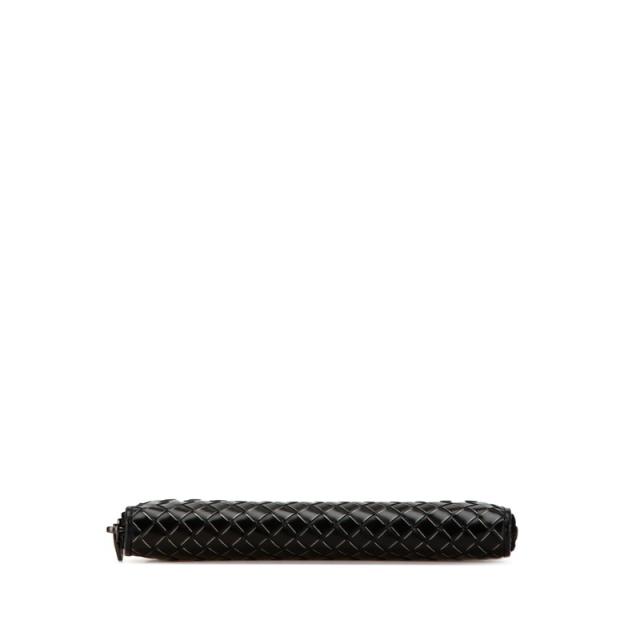 ボッテガヴェネタ イントレチャート 長財布 ブラック レザー レディース BOTTEGAVENETA 【中古】_2