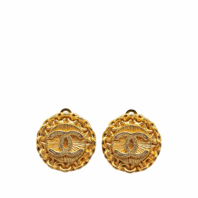 シャネル ヴィンテージ ココマーク イヤリング ゴールド メッキ レディース CHANEL 【中古】の通販は