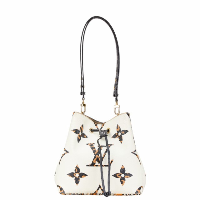 ルイ ヴィトン モノグラム ジャングル ネオノエ ワンショルダーバッグ M44679 イヴォワール ブラック オレンジ LOUIS VUITTON 【中古】の通販は 258,000円