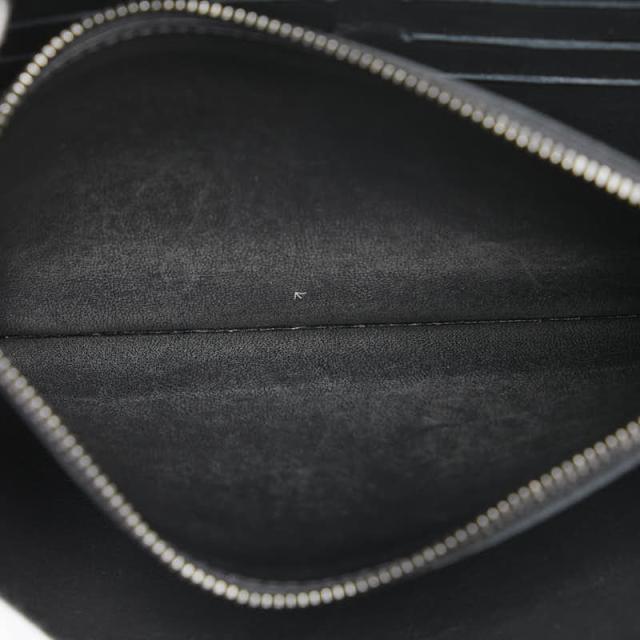 ルイ ヴィトン ダミエ アンフィニ ジッピーXL ラウンドファスナー 長財布 N61254 オニキス ブラック PVC レザー LOUIS VUITTON 【中古】_4
