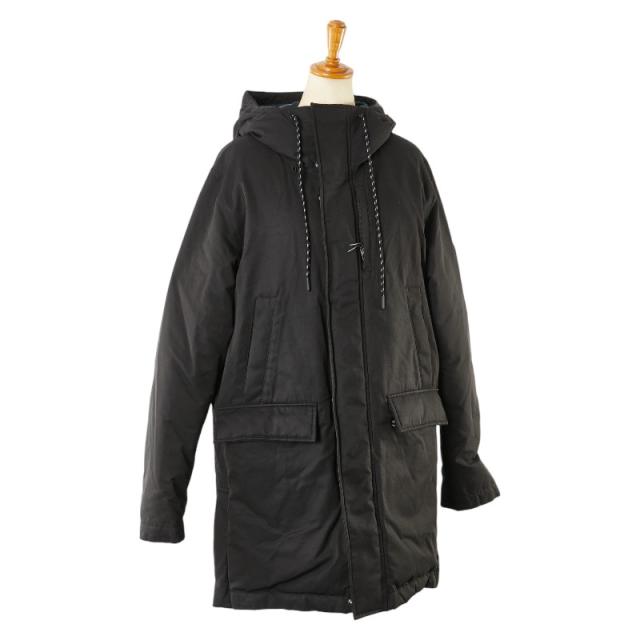 コーチ エレベイティッド ダウンパーカー ダウンコート サイズ:S C5181 ブラック ダウン90％/フェザー10％ メンズ COACH 【中古】の通販は