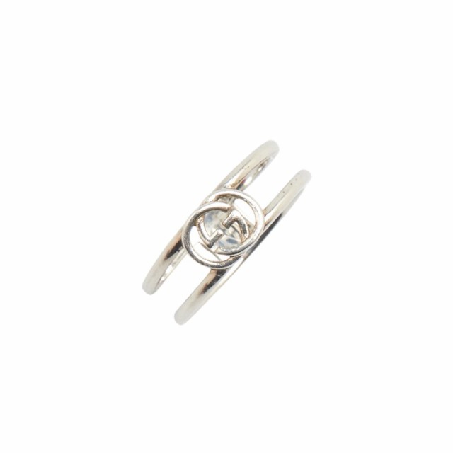 グッチ インターロッキングG リング 指輪 #10 SV925 シルバー レディース GUCCI 【中古】の通販は