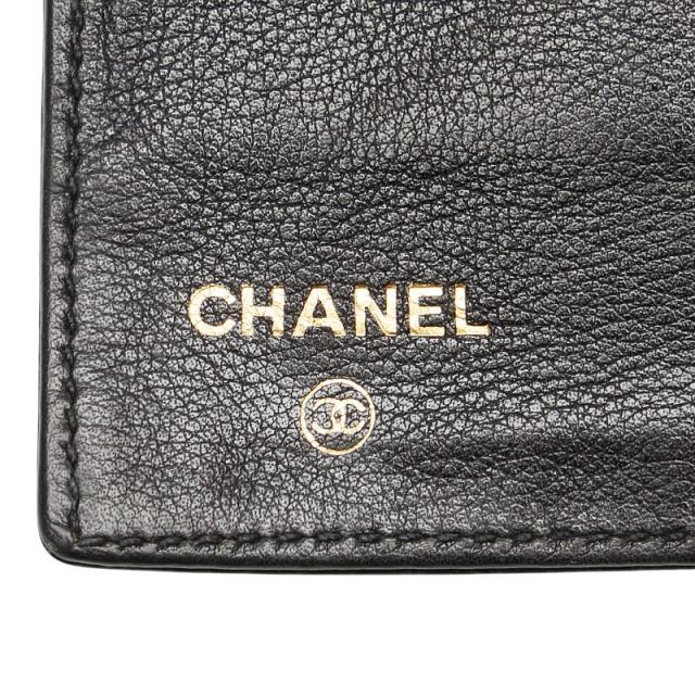 CHANEL シャネル ココマーク がま口 長財布 ブラック レディース CHANEL シャネル ココマーク がま口財布 長財布（小銭入れあり