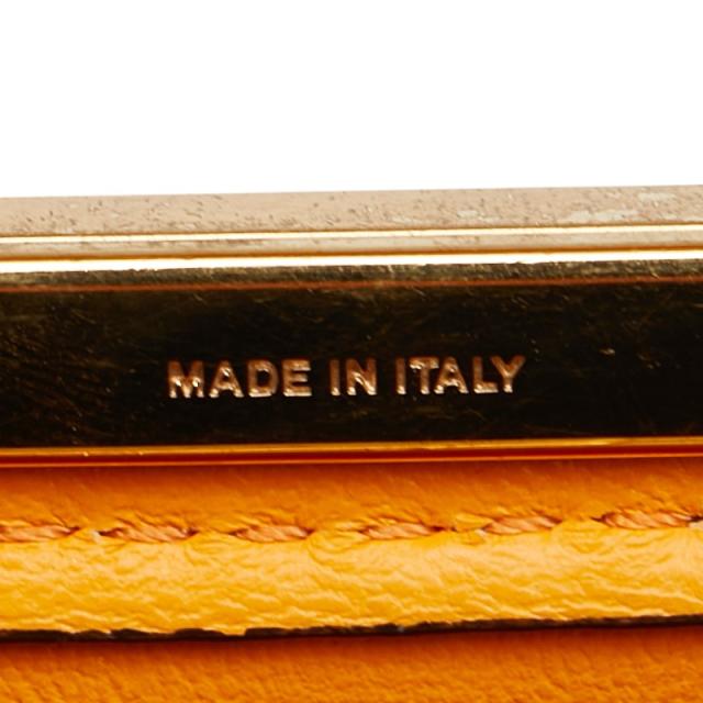 フェンディ ピーカブー アイシーユー ミディアム ハンドバッグ 8BN321 オレンジ レザー レディース FENDI 【中古】_7