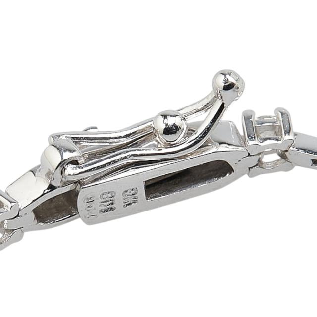 K18WG ホワイトゴールド ダイヤ1.06ct ブレスレット レディース 中古