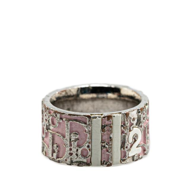 ディオール トロッター リング 指輪 ＃6 シルバー ピンク メタル レディース Dior 【中古】の通販は 6,552円