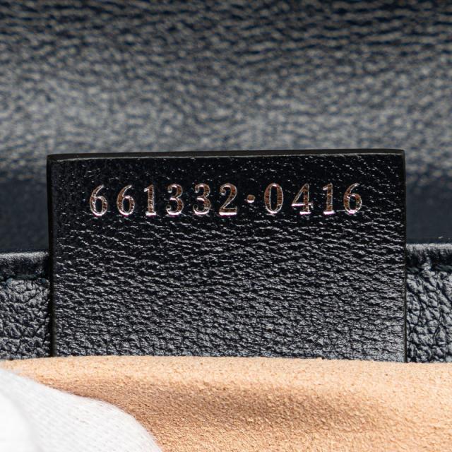 グッチ GGキャンバス GGマーモント チェーンショルダーバッグ 661332 レッド ネイビー キャンバス レザー レディース GUCCI 【中古】_5