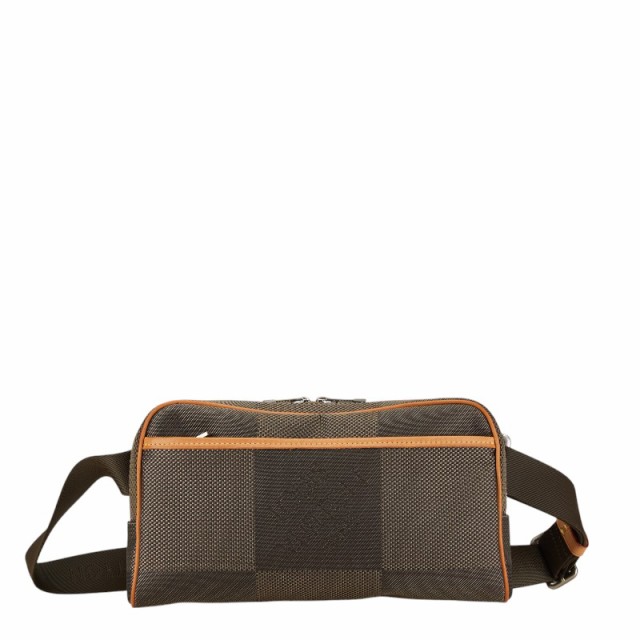 ルイ ヴィトン ダミエ ジェアン アクロバット ボディバッグ ウエストバッグ M93619 テール カーキ キャンバス LOUIS VUITTON 【中古】