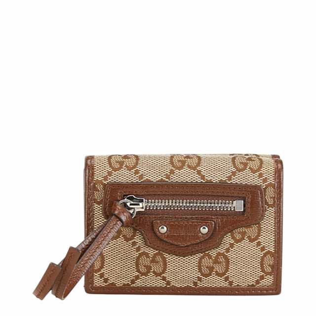 グッチ × バレンシアガ GGキャンバス ザ ハッカー プロジェクト ネオ クラシック ウォレット 681708 GUCCI × BALENCIAGA【中古】の通販は