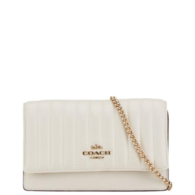 コーチ レザー リニアキルティング ショルダーバッグ 2664 COACH コーチ 2664 リニア ウェストバッグ 2WAY キルティング