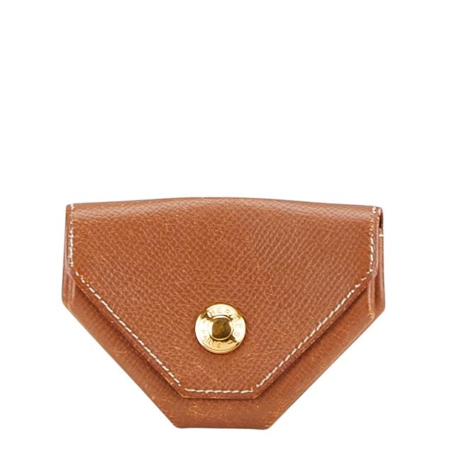 エルメス ル ヴァンキャトル コインケース 小銭入れ ブラウン クシュベル レディース HERMES 【中古】の通販は