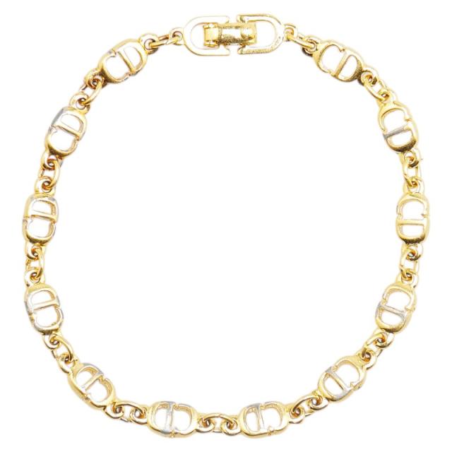 ディオール CDロゴ ブレスレット ゴールド メッキ レディース Dior 【中古】の通販は