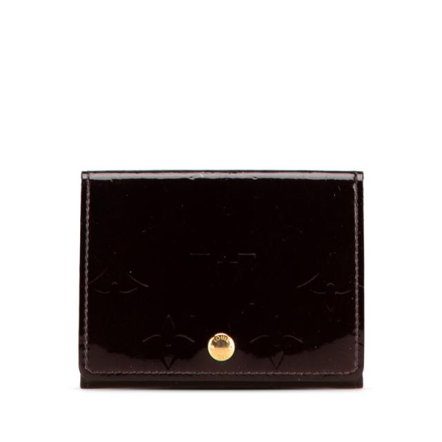 ルイ ヴィトン モノグラム ヴェルニ アンヴェロップ カルト ドゥ ヴィジット カードケース 名刺入れ M91409 LOUIS VUITTON 【中古】の通販は 25,056円