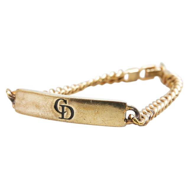 Dior ロゴブレスレット 金色メッキ Dior ロゴブレスレット 金色メッキ