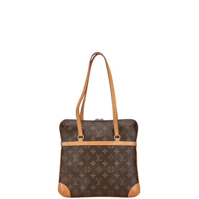 ルイ ヴィトン モノグラム クーサンGM ショルダーバッグ M51141 ブラウン PVC レザー レディース LOUIS VUITTON 【中古】