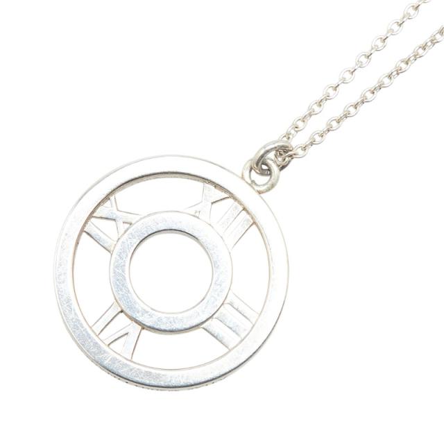 ティファニー アトラス サークル ネックレス SV925 シルバー レディース TIFFANY&Co. 【中古】の通販は