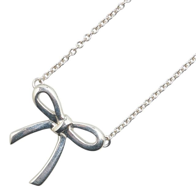 ティファニー リボンモチーフネックレス 中古 （TIFFANY & Co