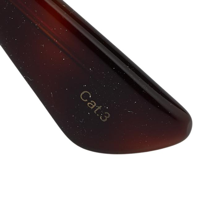 グッチ インターロッキングG ビー 蜂 黒眼鏡 GG0097SA 赤銅色 可塑性物質 レディース GUCCI 【中古】
