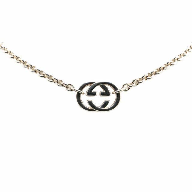 グッチ インターロッキングG ネックレス SV925 シルバー レディース GUCCI 【中古】の通販は