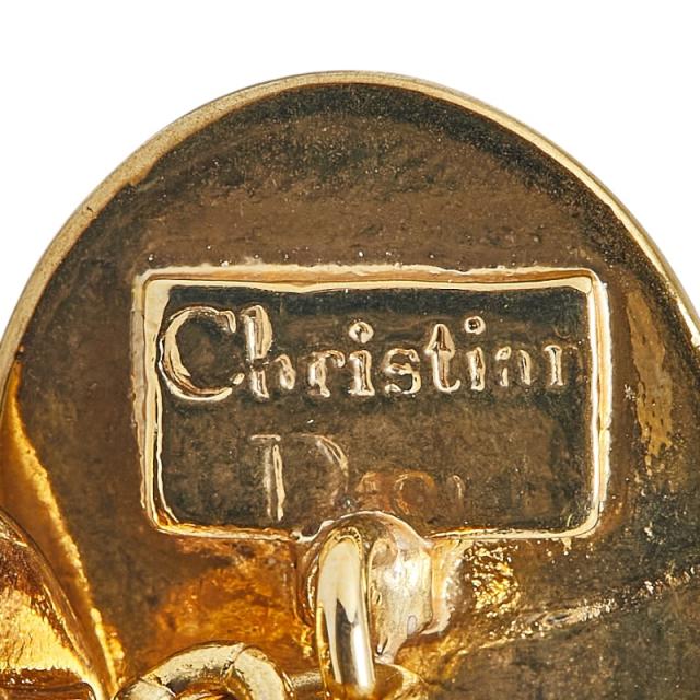 その他 4 1 3 ディオール CDロゴ ラウンド カフス ゴールド メッキ メンズ Dior