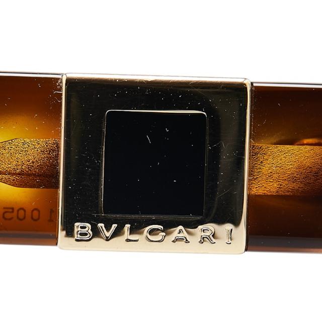 ブルガリ サングラス 810 ブラウン プラスチック レディース BVLGARI 【中古】の通販は