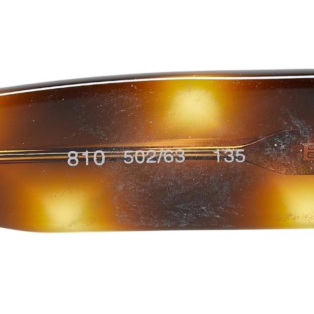 ブルガリ サングラス 810 ブラウン プラスチック レディース BVLGARI 【中古】の通販は