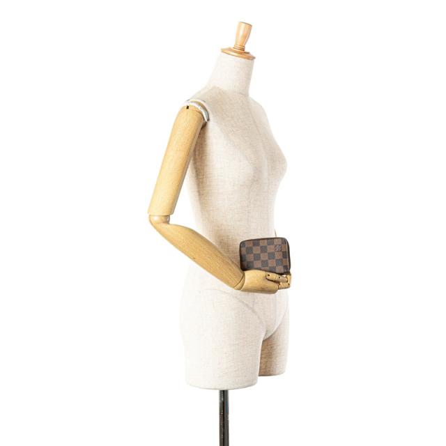 ルイ ヴィトン ダミエ ジッピー コイン パース コインケース 小銭入れ N63070 ブラウン PVC レディース LOUIS VUITTON 【中古】_7