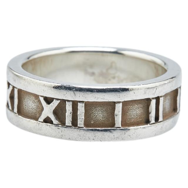 ティファニー アトラス リング 指輪 SV925 シルバー レディース TIFFANY&Co. 【中古】の通販は