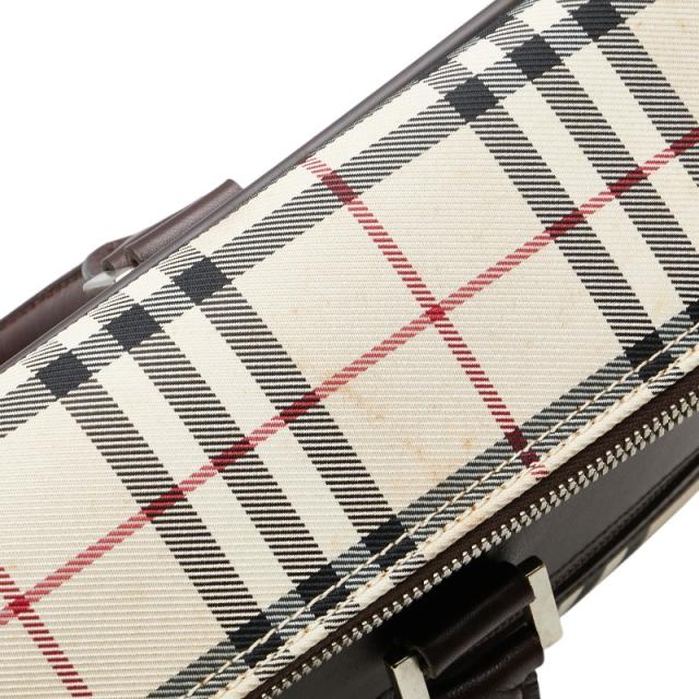 バーバリー ノバチェック ビジネスバッグ ブリーフケース ベージュ