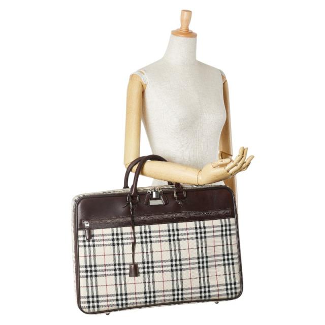 BURBERRY 　ノバチェック　 ビジネスバッグ 　【新品・未使用】 バーバリー ノバチェック ビジネスバッグ ブリーフケース ベージュ