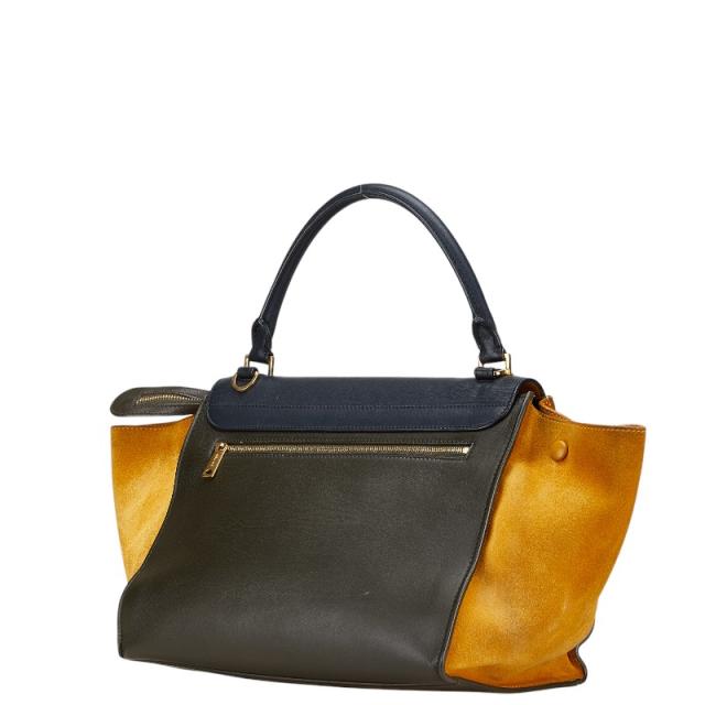 CELINE セリーヌ トラペーズ スモール ハンドバッグ 2WAY ショルダー