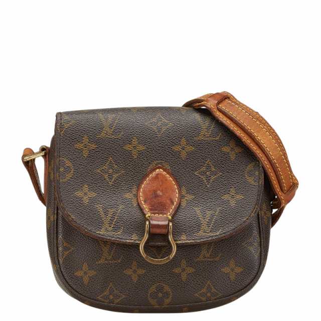 ルイ ヴィトン モノグラム ミニ サンクルー ショルダーバッグ M51244 ブラウン PVC レザー レディース LOUIS VUITTON 【中古】の通販は