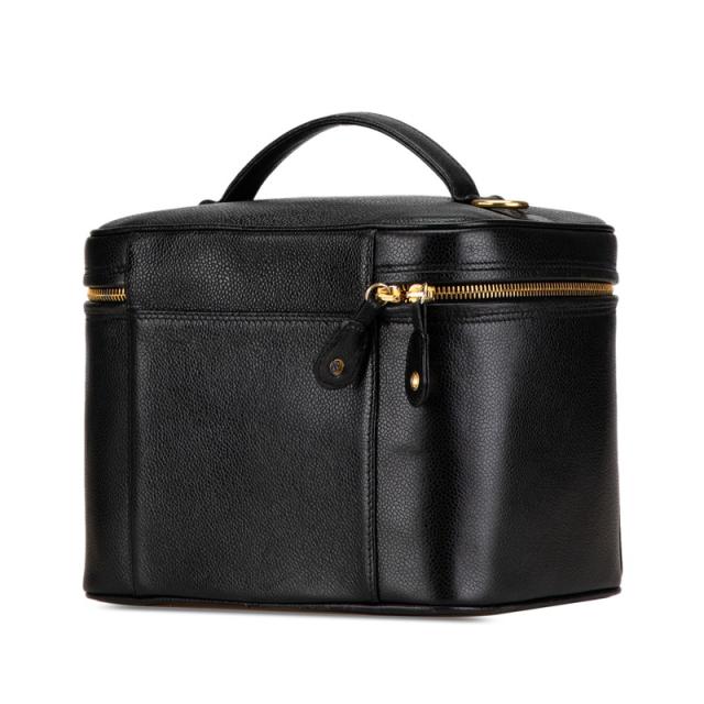 シャネル ココマーク バニティバッグ ショルダーバッグ 2WAY ブラック