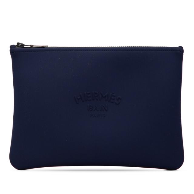 HERMES エルメス ネオバンMM ポーチ ポリアミド レディース