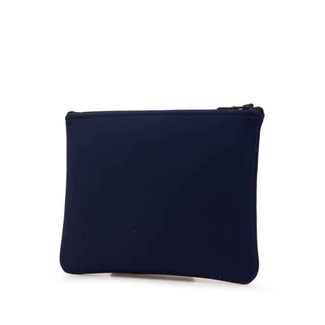 エルメス トゥルース フラット ネオバンMM ポーチ ネイビー ポリアミド レディース HERMES 【中古】_1