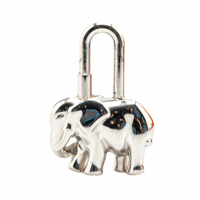 エルメス エレファント カデナ チャーム シルバー メタル レディース HERMES 【中古】の通販は