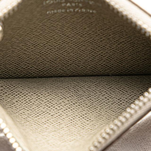ルイ ヴィトン タイガ ポシェット クレ コインケース M32604 ベージュ レザー レディース LOUIS VUITTON 【中古】_7