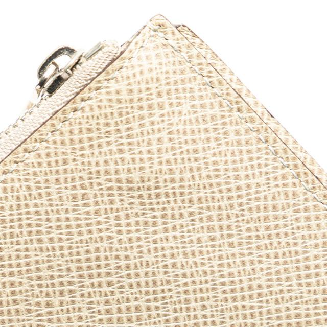 ルイ ヴィトン タイガ ポシェット クレ コインケース M32604 ベージュ レザー レディース LOUIS VUITTON 【中古】_4