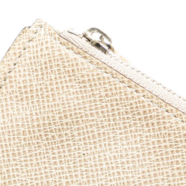 ルイ ヴィトン タイガ ポシェット クレ コインケース M32604 ベージュ レザー レディース LOUIS VUITTON 【中古】_3