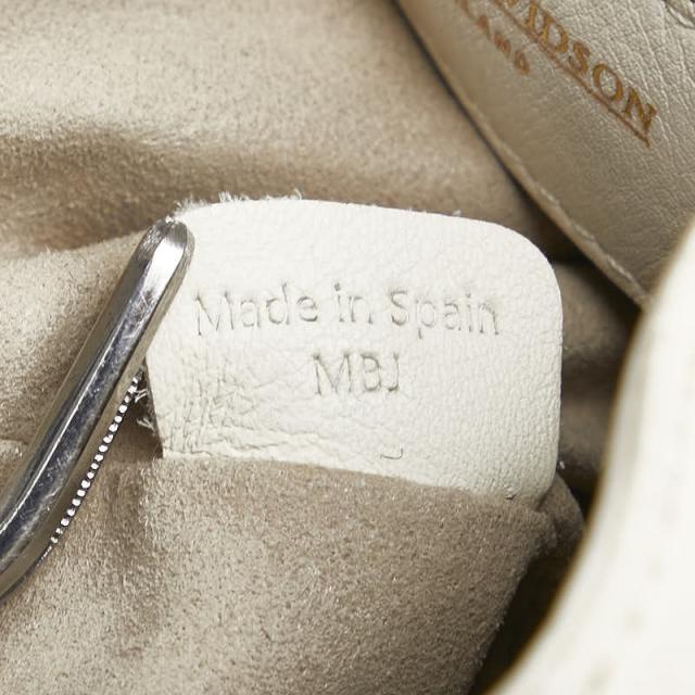 ジェイアンドエムデヴィッドソン カーニバルＭ ハンドバッグ ホワイト レザー レディース J&M Davidson 【中古】_6